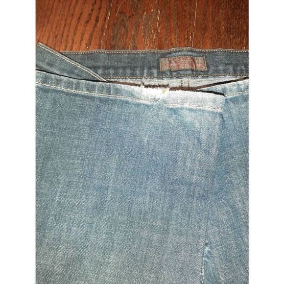 Womens Size 27" Waist James Jeans Dry Aged Denim James Dublin Braided Blue Jeans - Picture 3 of 7